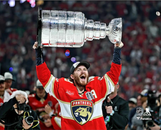 8x10 Matthew Tkachuk Stanly Cup reprint by SLB Authentics