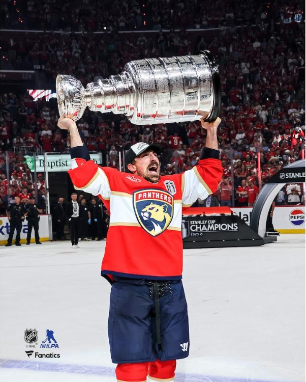 8x10 Brad Marchand With the Stanley Cup reprint by SLB Authentics