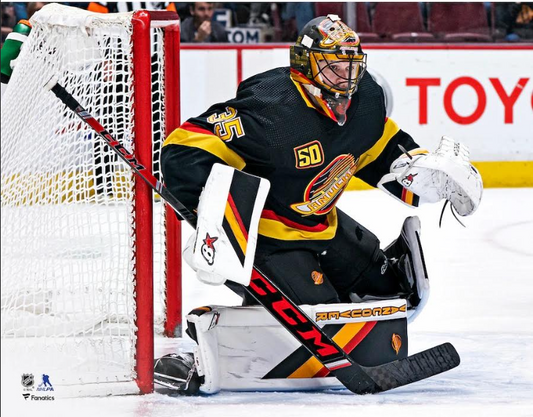 8x10 Vancouver Canucks Thatcher Demko Facsimile Autograph Reprint. By SLB Authentics