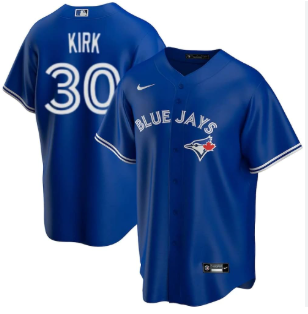 MLB Toronto Blue Jays Alejandro Kirk  Royal Blue Jersey