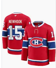 Alex Newhook #15 Montreal Canadiens Home Replica Jersey – PRE-ORDER (FREE SHIPPING)