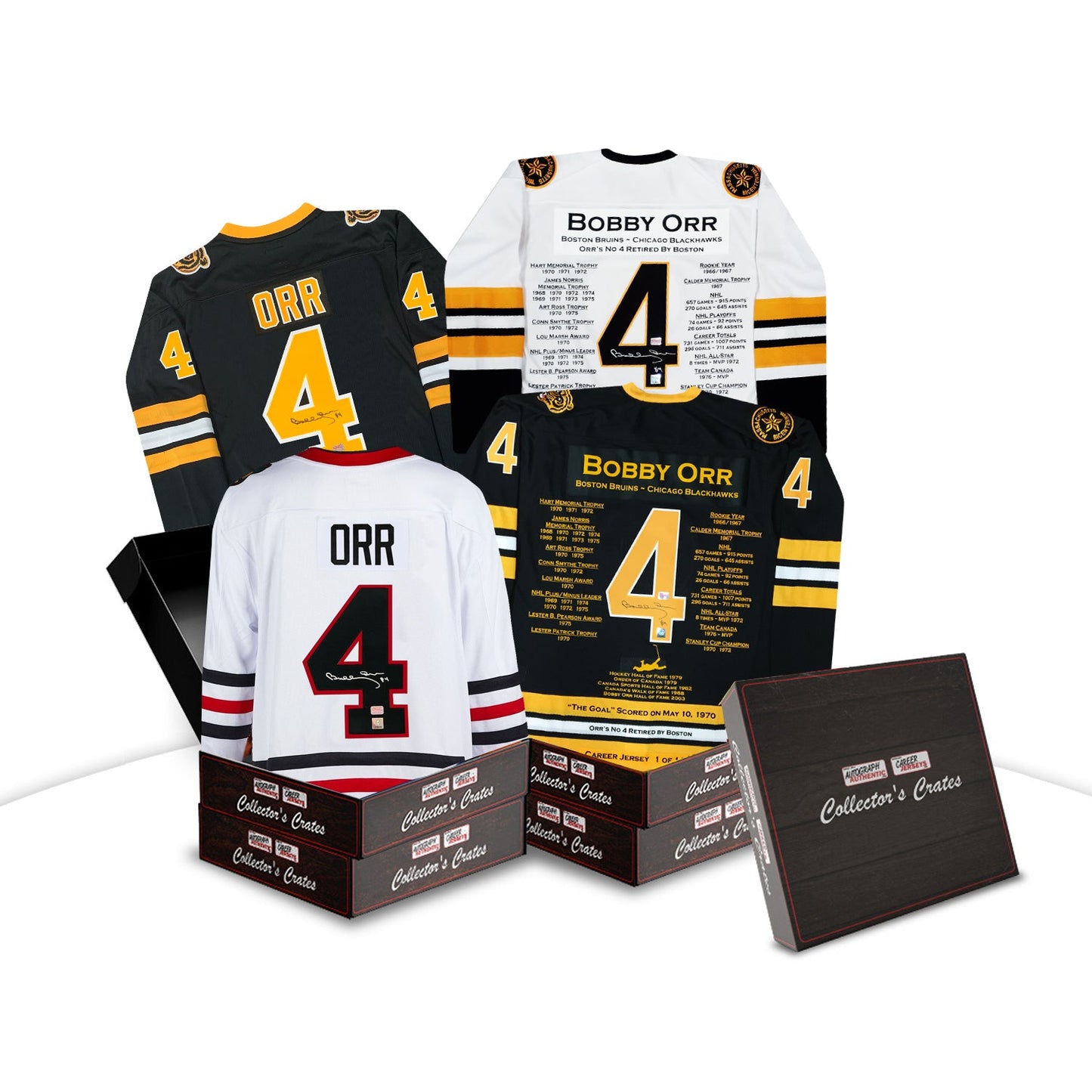 Collector's Crate – Bobby Orr Super Series (Limited to 10) | Signed NHL Memorabilia