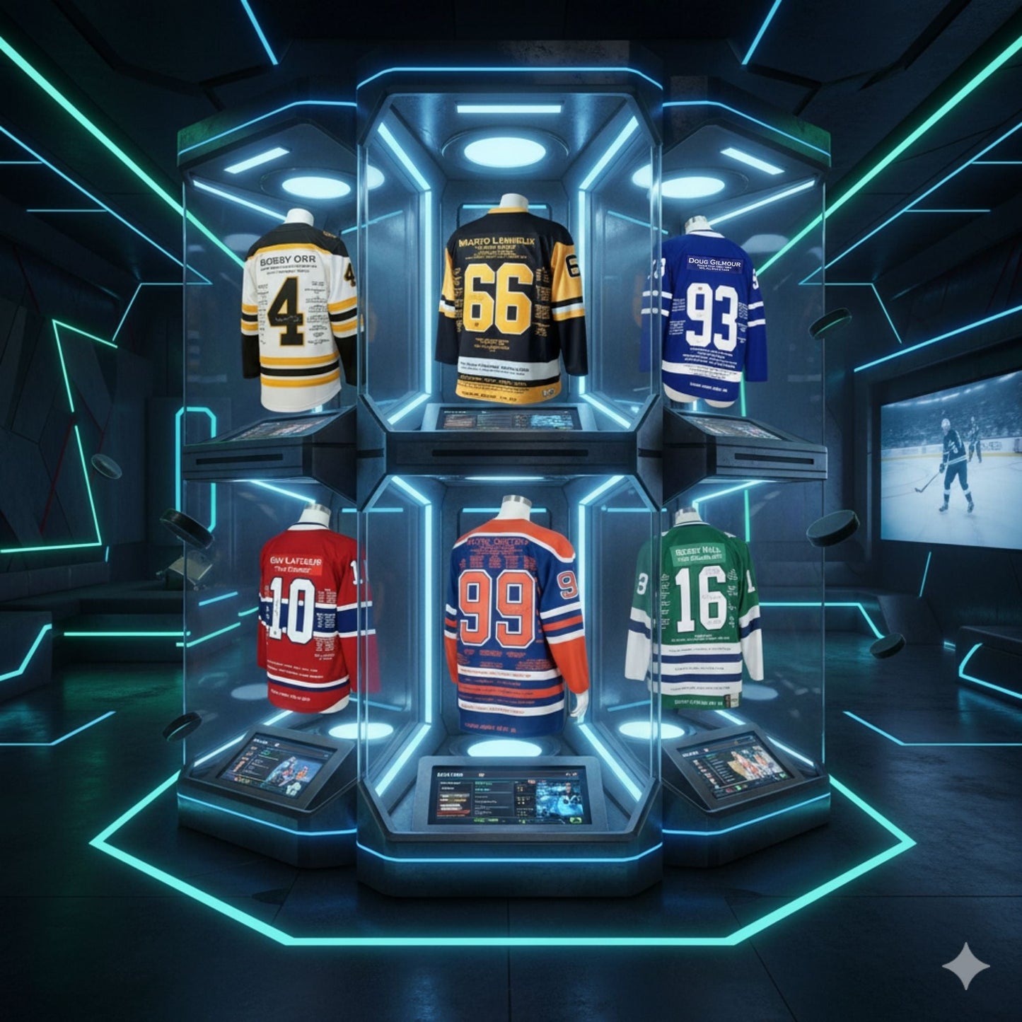 Collector's Crate – Career Jerseys Series (Limited to 30)  Signed NHL Legends