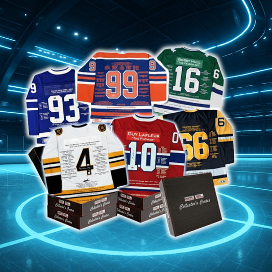 Collector's Crate – Career Jerseys Series (Limited to 30)  Signed NHL Legends