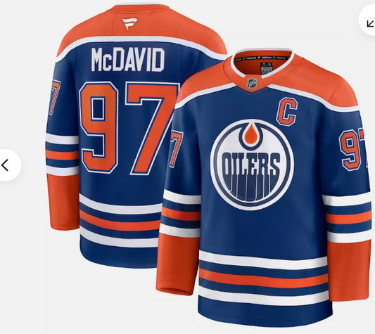 Edmonton Oilers McDavid Jerseys.
